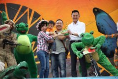 新竹市长林智坚：儿童艺术节开幕3天破10万