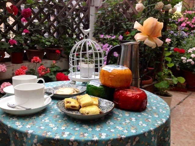 小小的35㎡露台花园每天和老公在里面用早餐 好满足
