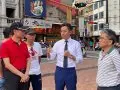 新竹市都城隍庙广场假日行人徒步区试行扩大