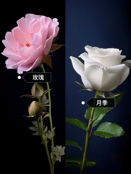 月季和玫瑰是一种花吗 区别是什么在哪里？